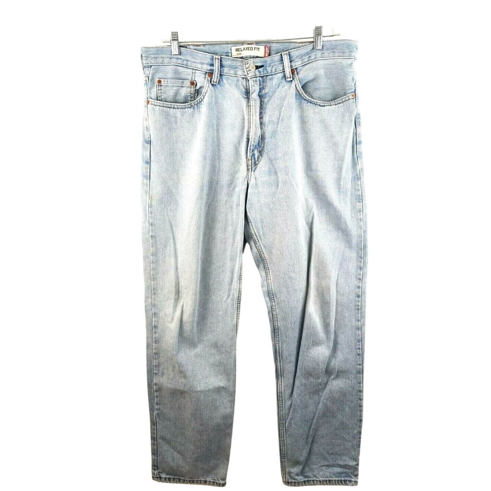 Levi's 550 Men's Light Wash Relaxed Fit‎ Jeans Size 38x34